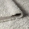 Mercer Shag Plush White 2 ft. x 8 ft. Runner Rug