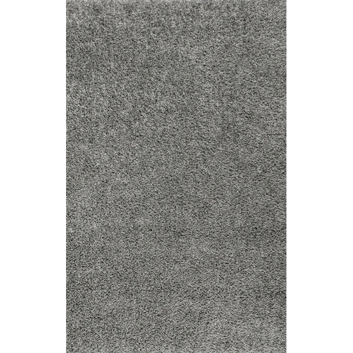 Mercer Shag Plush Charcoal 4 ft. x 6 ft. Area Rug