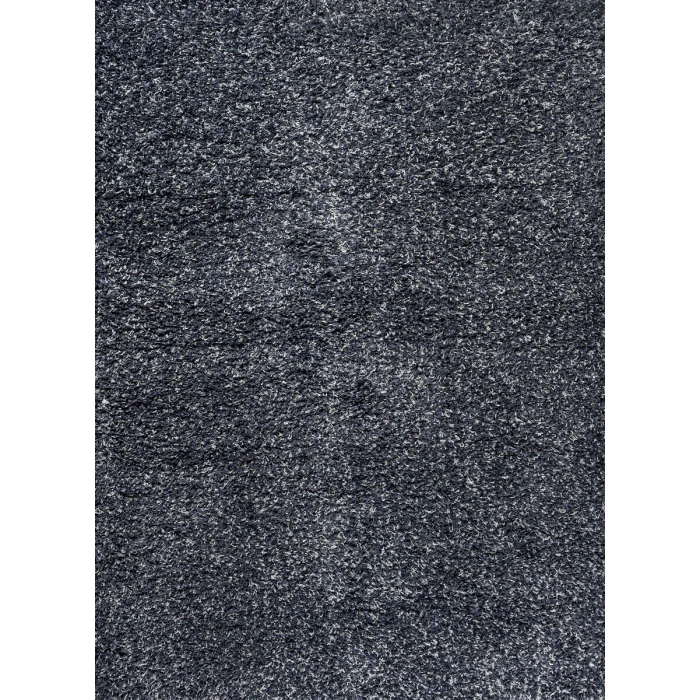 Mercer Shag Plush Denim Blue 4 ft. x 6 ft. Area Rug