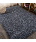Mercer Shag Plush Denim Blue 3 ft. x 5 ft. Area Rug