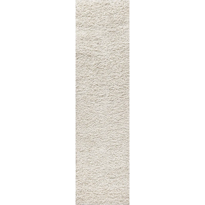 Mercer Shag Plush Cream 2 ft. x 8 ft. Runner Rug