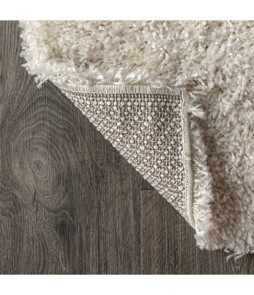 Mercer Shag Plush Cream 2 ft. x 8 ft. Runner Rug