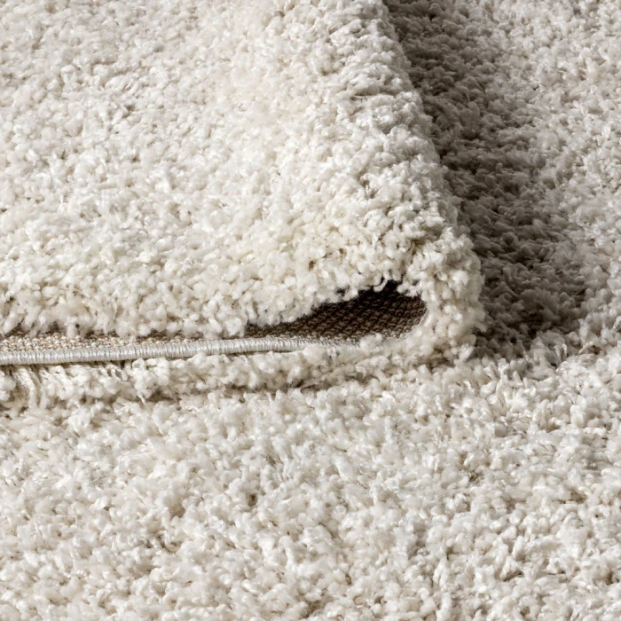 Mercer Shag Plush Cream 2 ft. x 8 ft. Runner Rug
