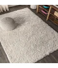 Mercer Shag Plush Cream 4 ft. x 6 ft. Area Rug