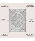 Jonathan Y MODERN PERSIAN Gray MDP100A 10ft. X 13ft.-1in. Rect. Rug