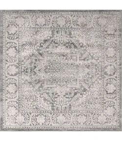 Jonathany Modern Persian MDP100A Grey Area Rug 6 ft. 7 in. X 6 ft. 7 in. Square