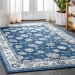 Jonathany Modern Persian MDP101A Navy/Light Grey Area Rug 3 ft. X 5 ft. Rectangle