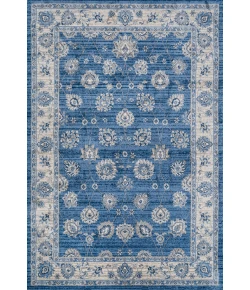 Jonathany Modern Persian MDP101E Blue/Ivory Area Rug 3 ft. X 5 ft. Rectangle