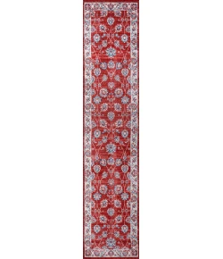 Jonathany Modern Persian MDP101F Red/Ivory Area Rug 2 ft. 2 in. X 8 ft. Runner