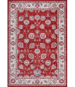 Jonathany Modern Persian MDP101F Red/Ivory Area Rug 3 ft. X 5 ft. Rectangle