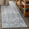 Jonathany Modern Persian MDP102A Light Grey/ Multi Area Rug 2 ft. 3 in. X 8 ft. Runner