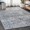 Jonathany Modern Persian MDP102A Light Grey/ Multi Area Rug 4 ft. X 6 ft. Rectangle