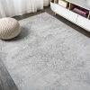 Jonathany Modern Persian MDP103B Light Gray Area Rug 4 ft. X 6 ft. Rectangle