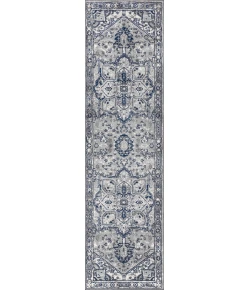 Jonathan Y MODERN PERSIAN Gray MDP106B 2ft.-2in. X 10ft. Rect. Rug