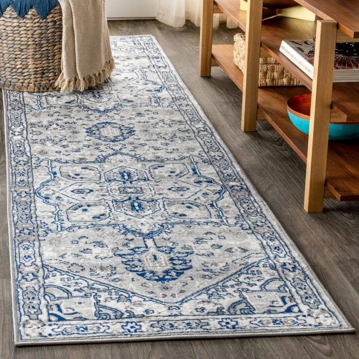 Jonathan Y MODERN PERSIAN Gray MDP106B 2ft.-2in. X 10ft. Rect. Rug