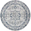 Jonathan Y MODERN PERSIAN Gray MDP106B 9ft. Round Rug