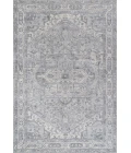 Modern  Vintage Medallion Light Gray/Ivory 3 ft. x 5 ft. Area Rug
