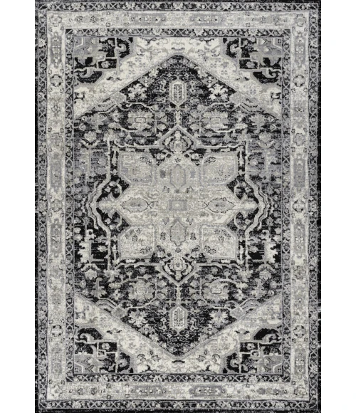 Jonathan Y MODERN PERSIAN Black MDP106F 3ft. X 5ft. Rect. Rug