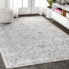Jonathany Modern Persian MDP107B Light Grey Area Rug 7 ft. 9 in. X 10 ft. Rectangle
