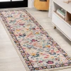 Jonathany Modern Persian MDP200B Beige/Multi Area Rug 2 ft. 3 in. X 8 ft. Runner