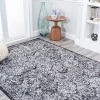 Jonathany Modern Persian MDP205B Black/Ivory Area Rug 5 ft. 3 in. X 7 ft. 6 in. Rectangle