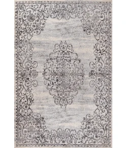 Jonathany Modern Persian MDP206A Dark Gray/Cream Area Rug 5 ft. 3 in. X 7 ft. 6 in. Rectangle