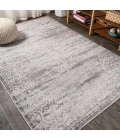 Minori Filigree Medallion Light Gray/Cream 5 ft. x 8 ft. Area Rug