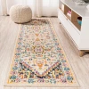 Jonathany Modern Persian MDP207B Beige/Ivory Area Rug 2 ft. 3 in. X 8 ft. Runner