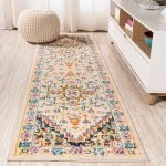 Jonathany Modern Persian MDP207B Beige/Ivory Area Rug 2 ft. 3 in. X 8 ft. Runner