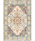 Brooklyn Geometric Medallion Beige/Ivory 5 ft. x 8 ft. Area Rug