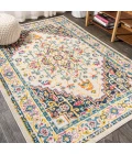 Brooklyn Geometric Medallion Beige/Ivory 5 ft. x 8 ft. Area Rug