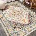 Jonathany Modern Persian MDP207B Beige/Ivory Area Rug 3 ft. X 5 ft. Rectangle