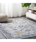 Izil Modern Persian Light Gray/Blue 8 ft. x 10 ft. Area Rug