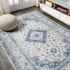 Jonathany Modern Persian MDP212A Blue/Gray Area Rug 5 ft. 3 in. X 7 ft. 7 in. Rectangle