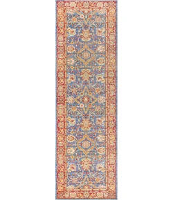 Jonathany Modern Persian MDP302A Plum/Terracotta Area Rug 2 ft. 2 in. X 8 ft. Runner