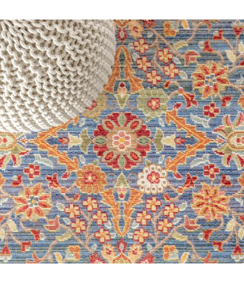 Irving Persian Plum/Terracotta 2 ft. x 8 ft. Runner Rug