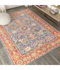Irving Persian Plum/Terracotta 5 ft. x 8 ft. Area Rug
