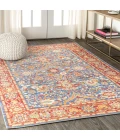 Irving Persian Plum/Terracotta 5 ft. x 8 ft. Area Rug