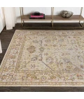 Alba Modern Faded Peshawar Ivory 5 ft. x 8 ft. Area Rug