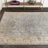 Jonathany Modern Persian MDP304B Gray/Ivory Area Rug 3 ft. X 5 ft. Rectangle