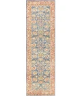 Alba Modern Faded Peshawar Plum/Terracotta 2 ft. x 8 ft. Runner Rug