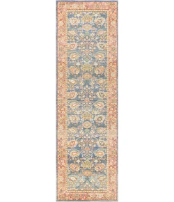 Jonathany Modern Persian MDP304C Plum/Terracotta Area Rug 2 ft. 2 in. X 8 ft. Runner