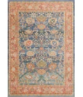 Alba Modern Faded Peshawar Plum/Terracotta 4 ft. x 6 ft. Area Rug