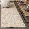 Jonathany Modern Persian MDP304D Light Blue/Ivory Area Rug 2 ft. 2 in. X 8 ft. Runner