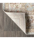 Alba Modern Faded Peshawar Light Blue/Ivory 3 ft. x 5 ft. Area Rug