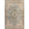Jonathany Modern Persian MDP305B Chambray Blue/Ivory Area Rug 5 ft. 3 in. X 7 ft. 7 in. Rectangle