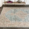 Jonathany Modern Persian MDP306B Light Blue/Ivory Area Rug 7 ft. 9 in. X 10 ft. Rectangle