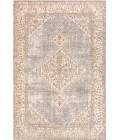 Lila Modern Tribal Medallion Gray/Ivory 3 ft. x 5 ft. Area Rug