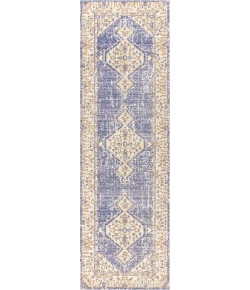 Jonathany Modern Persian MDP306D Lavender/Gray Area Rug 2 ft. 2 in. X 8 ft. Runner