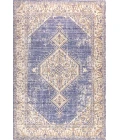 Lila Modern Tribal Medallion Lavender/Gray 8 ft. x 10 ft. Area Rug